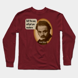 Khalil Gibran-Half way Long Sleeve T-Shirt